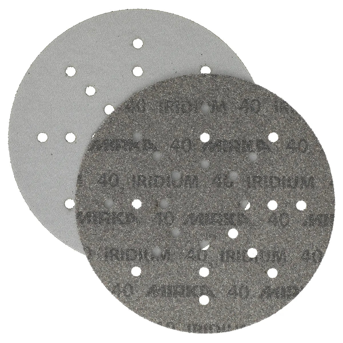 MIRKA Iridium 225mm Premium Paper Disc Abrasives 25-Pack - Image 4