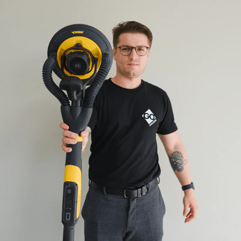 MIRKA LEROS-S Orbital Sander with Bag - Image 2
