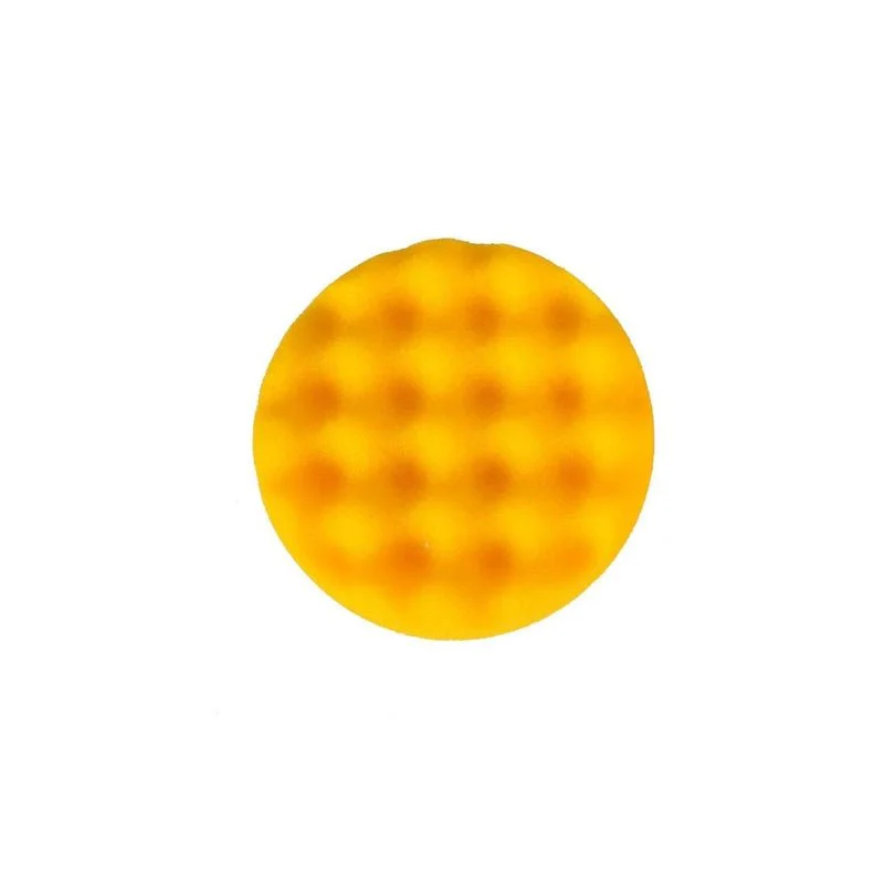 MIRKA 85mm Polishing Foam Pad Yellow Waffle 2-Pack - Image 2