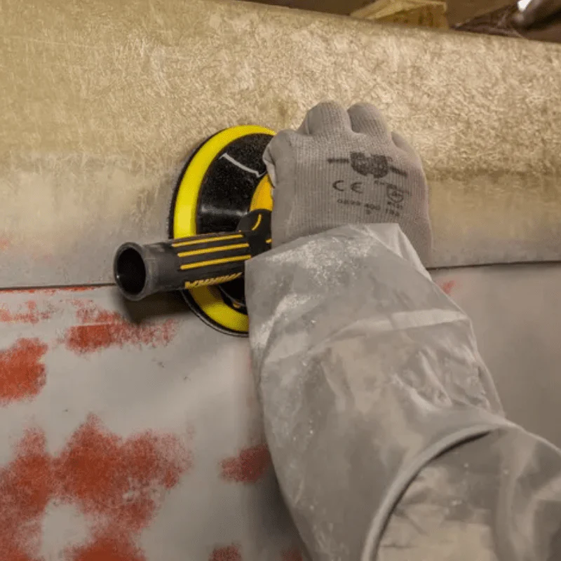 MIRKA ROS2 610CV Ø 150mm Central Vacuum 10mm Orbit Pneumatic Sander - Image 4