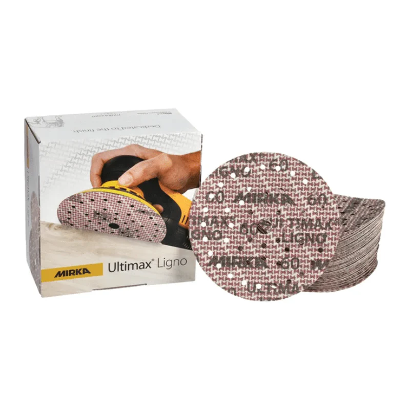 MIRKA Ultimax Ligno 150mm Disc Abrasives
