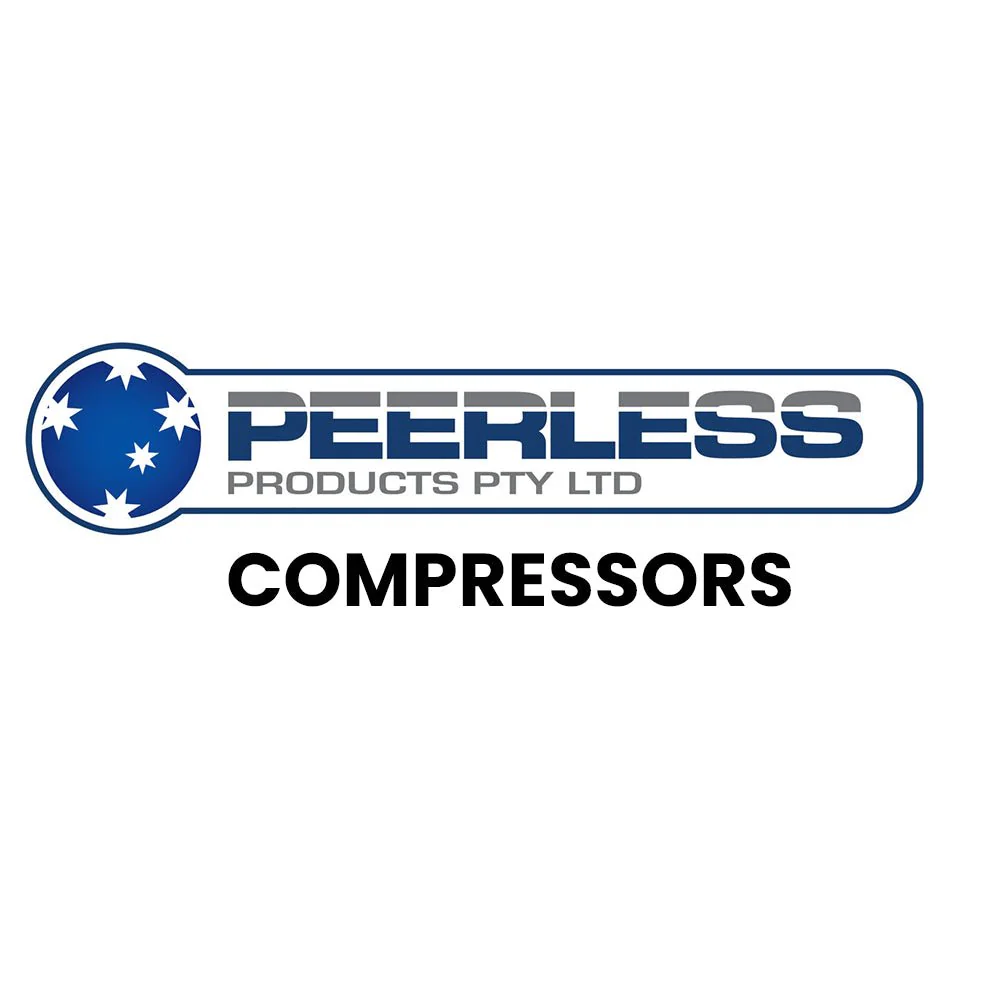 PEERLESS P17 Belt Drive Skid Foot Tank Compressors