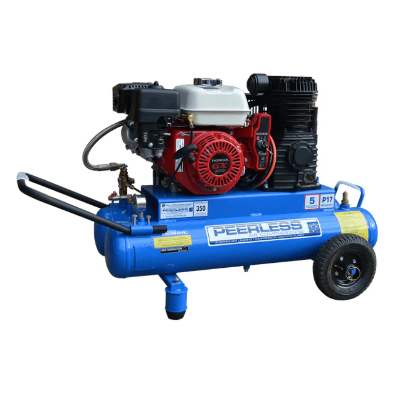 PEERLESS P17 Belt Drive Twin Tank Compressors