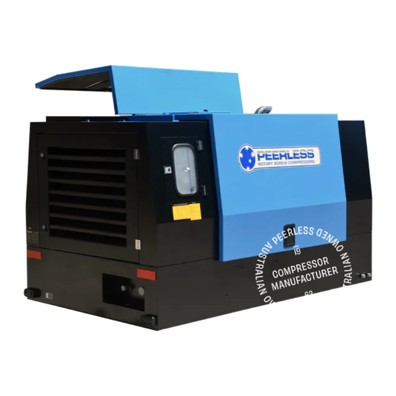PEERLESS P250D Models Diesel Rotary Screw Air Compressor