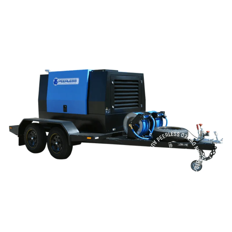 PEERLESS P250D Models Diesel Rotary Screw Air Compressor - Image 2