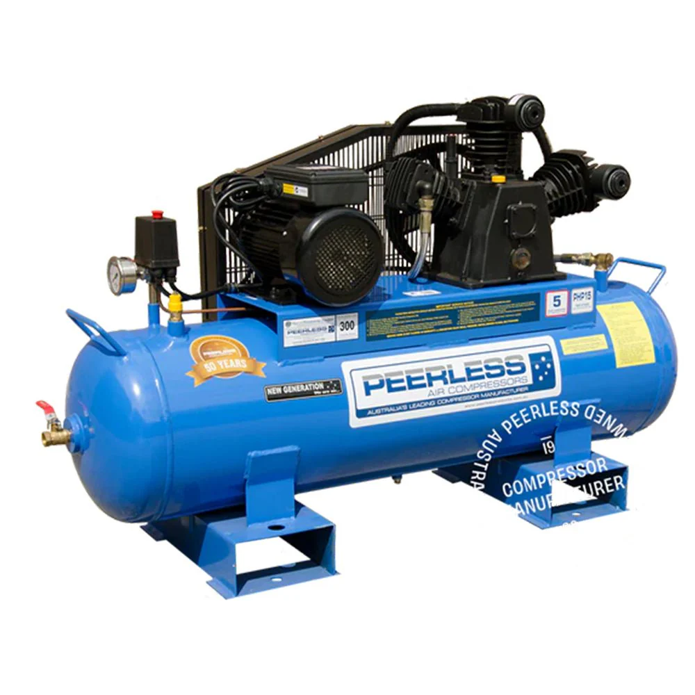 PEERLESS PHP15 Truckies Series Belt Drive Fatboy Petrol Air Compressor