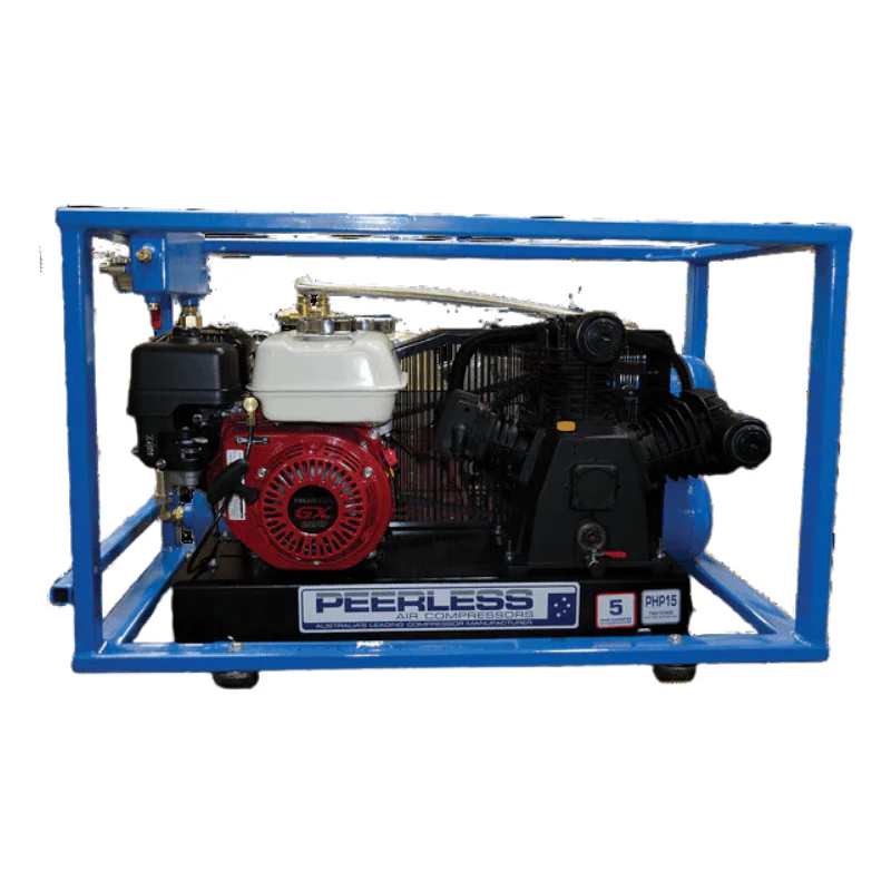 PEERLESS PHP15 Truckies Series Belt Drive Ute Mate Petrol Air Compressor