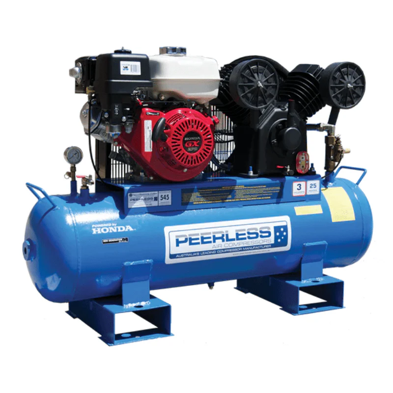 PEERLESS PV25 Belt Drive Fatboy Petrol Air Compressors