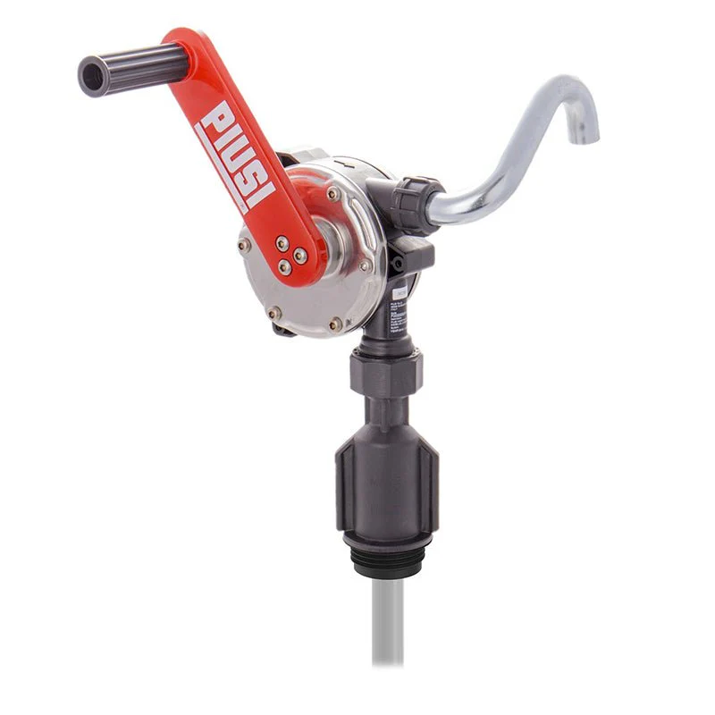 HAND PUMP PIUSI 38L per 100 Rev supplied with suction tube, drum adaptor, 3m hose and stainless spout
