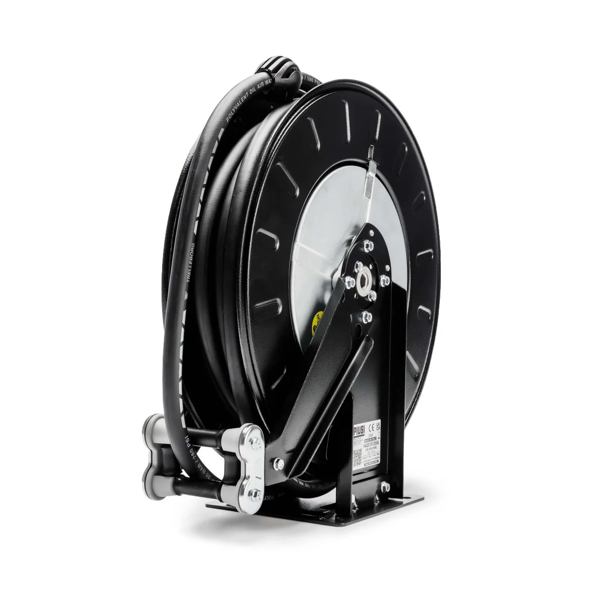 PIUSI Hose Reel Air/Water 1/2"x15m Spring Rewind - Image 2