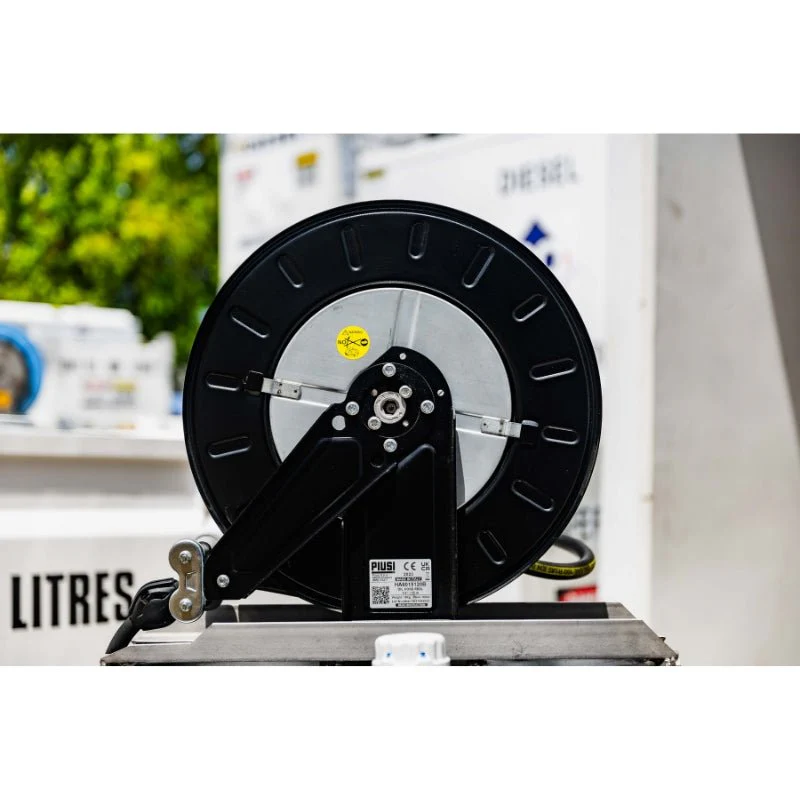 PIUSI Hose Reel Oil 1/2"x15m Spring Rewind - Image 3