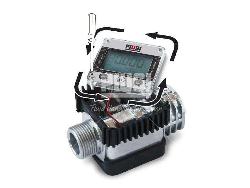PIUSI K24 Meter ATEX Electronic 7-120lpm - Image 4
