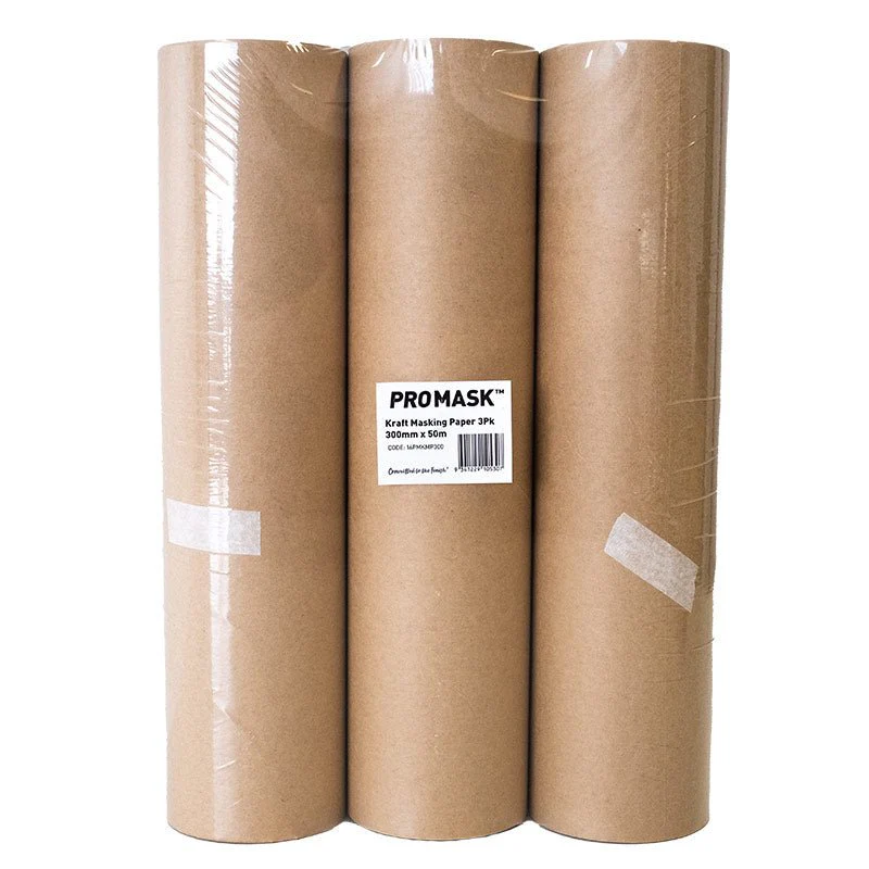 PROMASK Kraft Masking Paper - 3 Pack