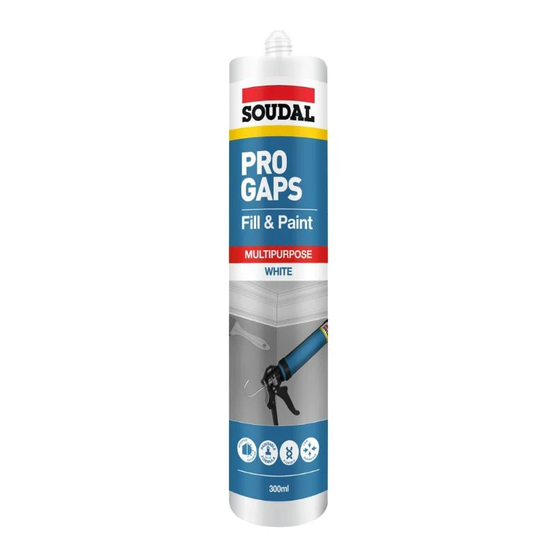 SOUDAL Pro Gaps Fill & Paint Gap Filler 300ml