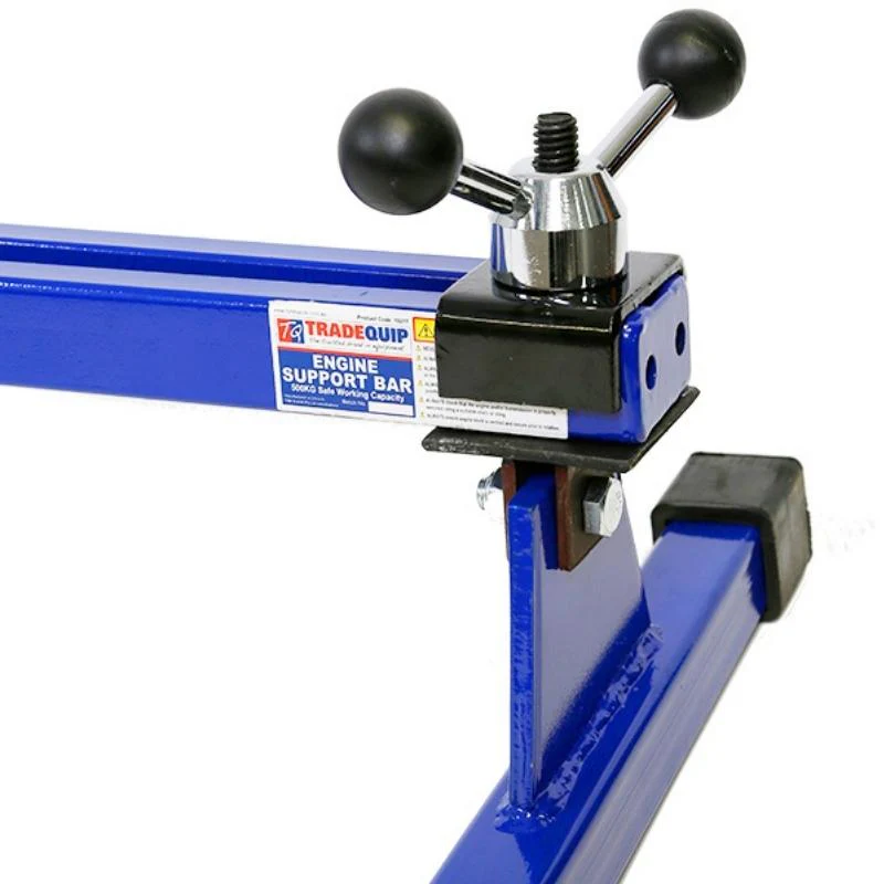 TRADEQUIP Engine Support Bar 500kg Rated Dual Hook - Image 3