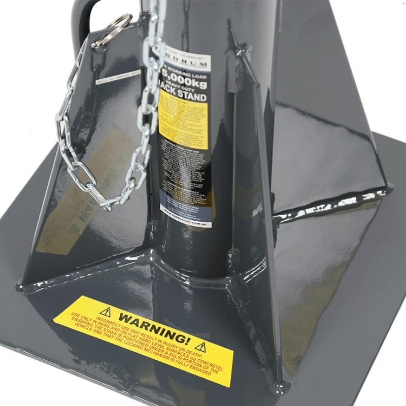 BORUM 15T Capacity Squat Jack Stands - Image 4