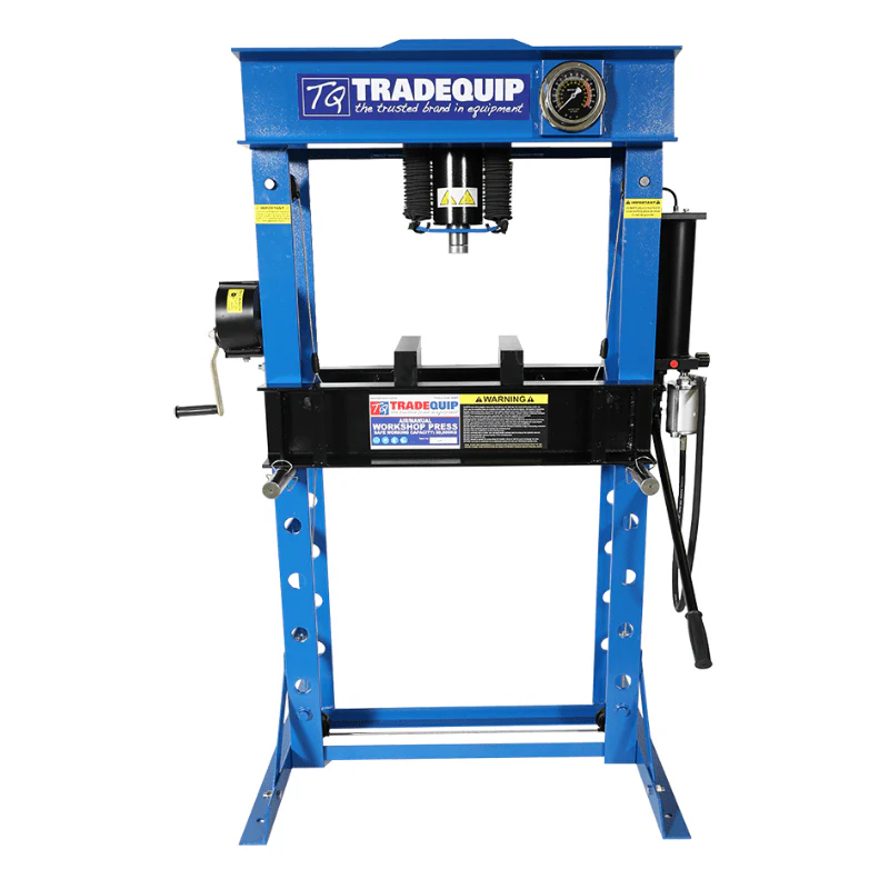 TRADEQUIP Professional Air/Hydraulic Press 50,000Kg