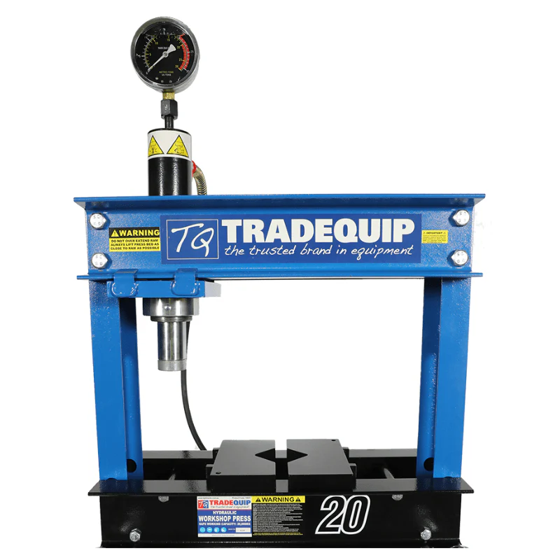TRADEQUIP Professional Hydraulic Workshop Press 20,000Kg - Image 3