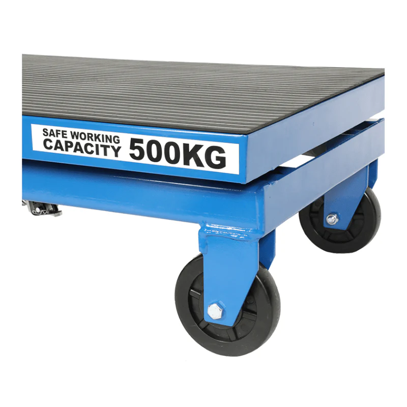 TRADEQUIP Professional Scissor Lift Workshop Trolley 500Kg - Image 4