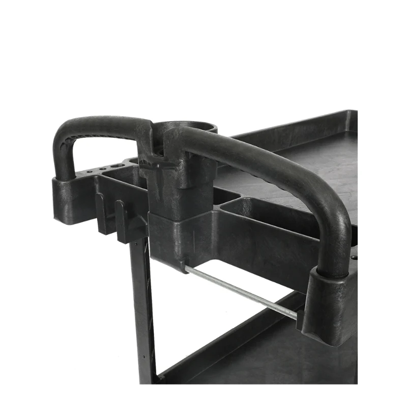 TRADEQUIP 2 Tool Trays Wide Professional Workshop Trolley - Image 2