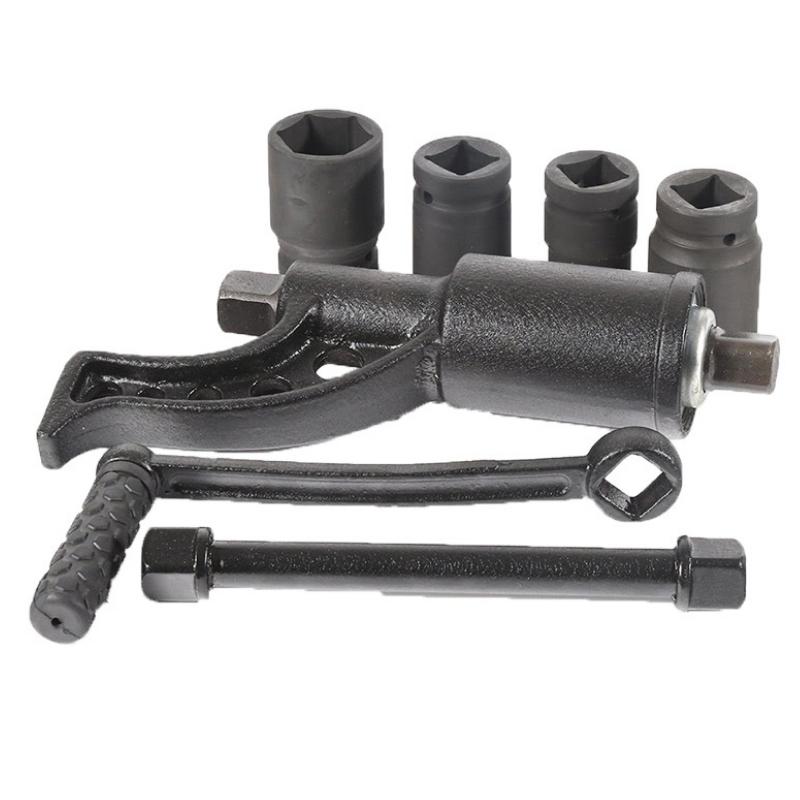 TRADEQUIP 1" Drive Torque Multiplier 4 Sockets Truck Wheel Nut Wrench - Image 3
