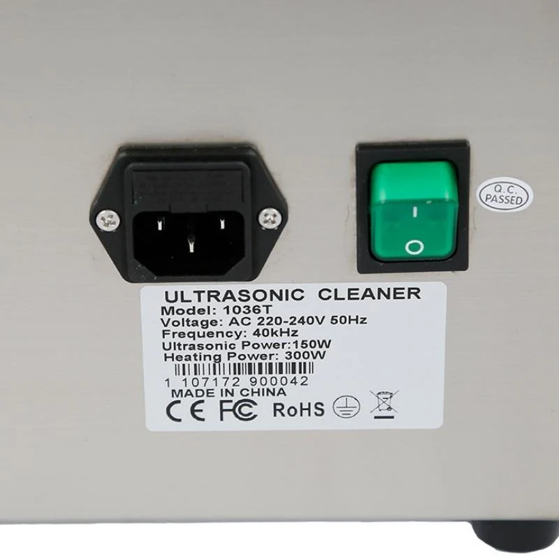 TRADEQUIP Ultrasonic Parts Cleaner 6 Litre - Image 4