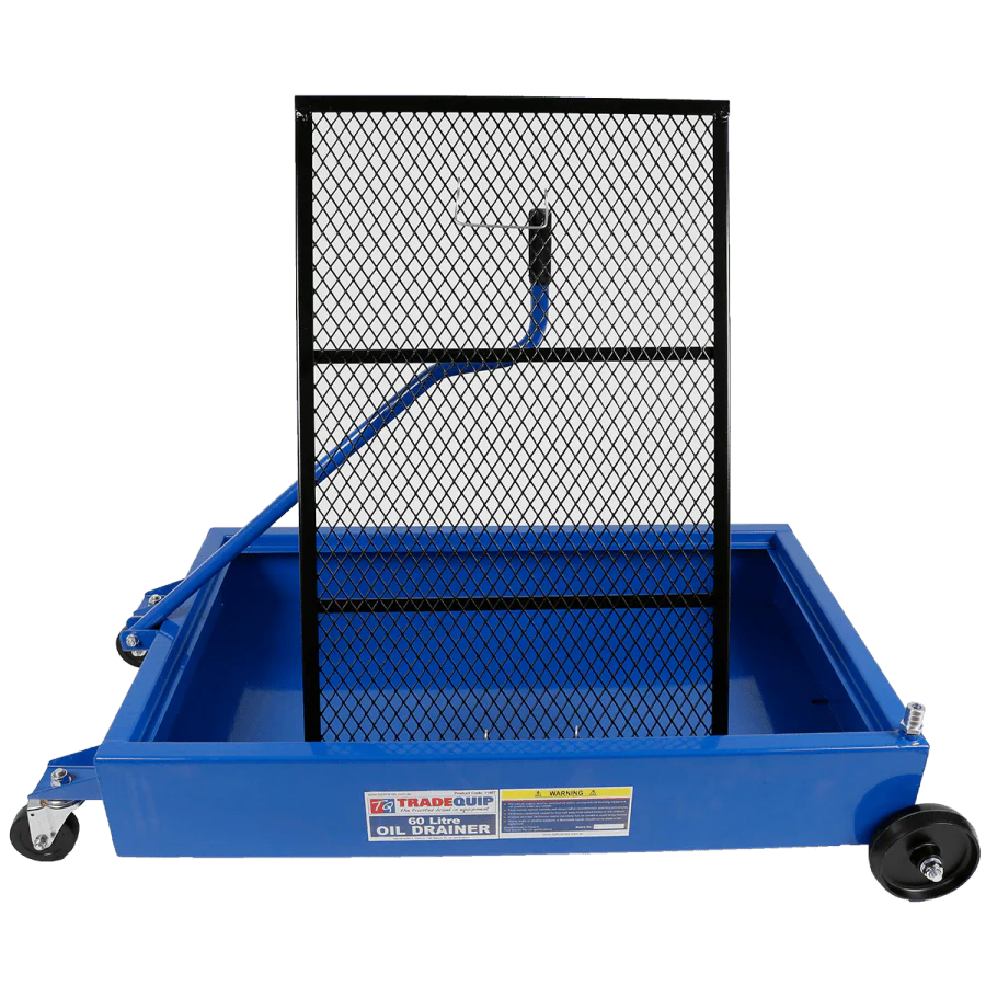 TRADEQUIP Waste Oil Drain Trolley 60 Litre - Image 3
