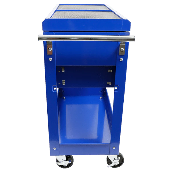TRADEQUIP 2 Drawer Lockable Sliding Top Workshop Trolley - Image 5