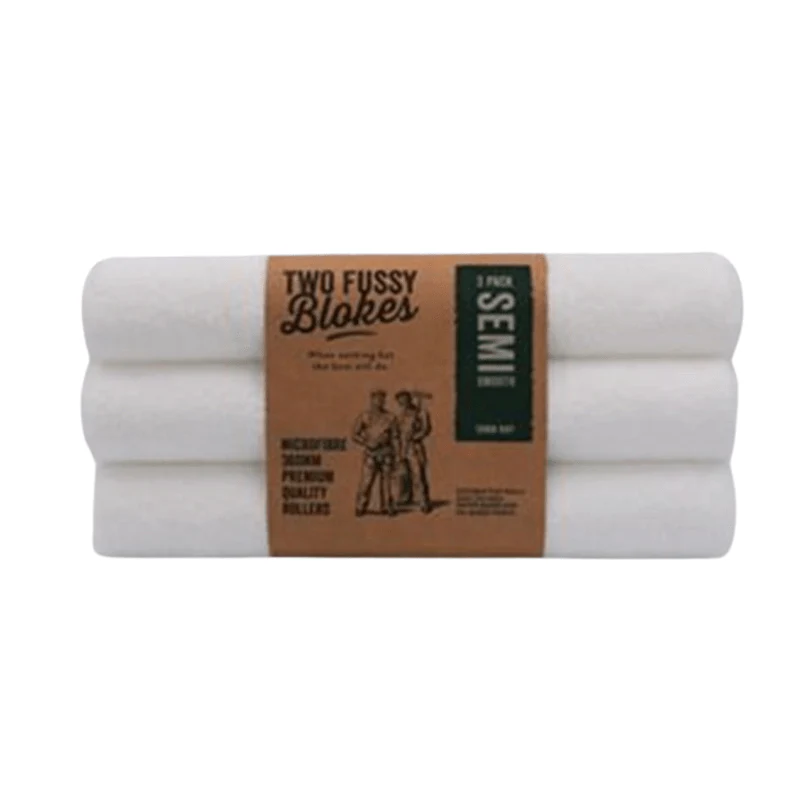 TWO FUSSY BLOKES 10mm Nap 360mm Microfibre Paint Rollers