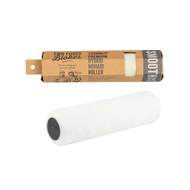 TWO FUSSY BLOKES 5mm Nap 230mm Hybrid Mohair Paint Rollers