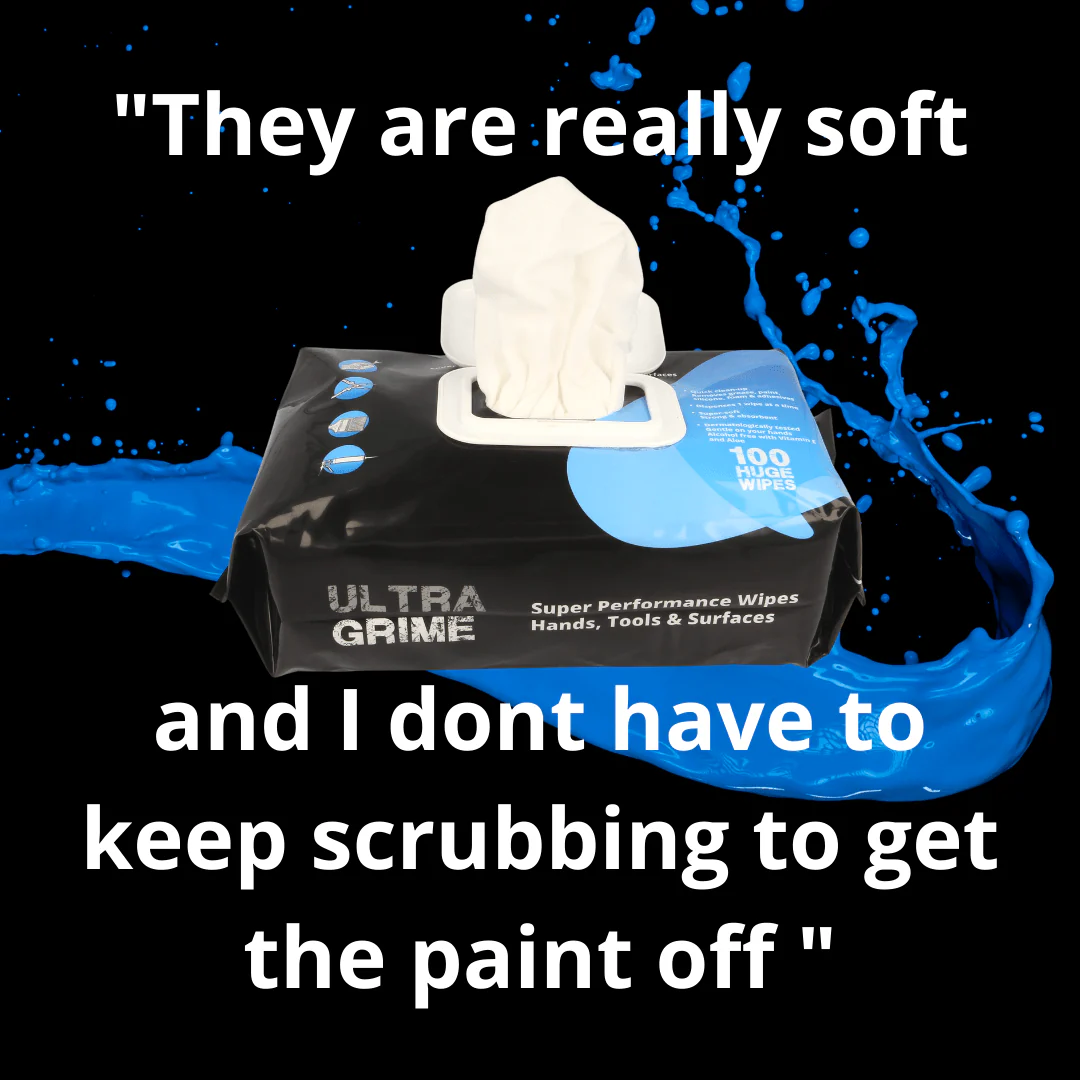ULTRAGRIME Pro XXL Multiuse Industrial Wipes 100 Huge Wipes - Image 7