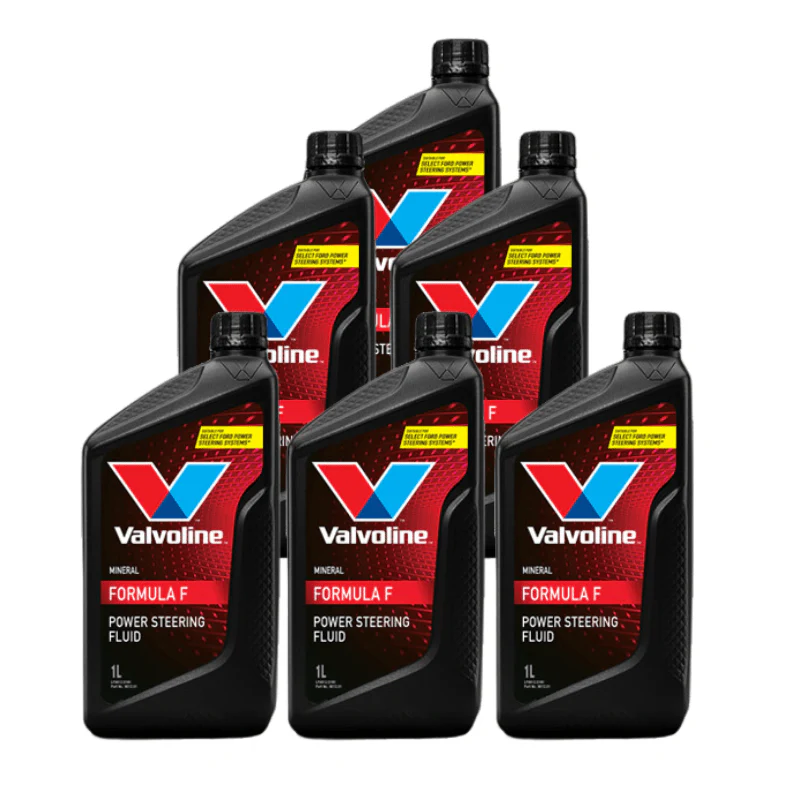 VALVOLINE Formula F Power Steering Fluid 1 Litre Box of 6