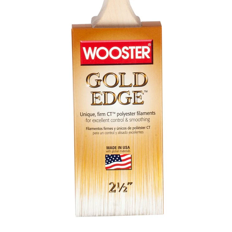 WOOSTER Gold Edge Flat Sash Brushes - Image 2